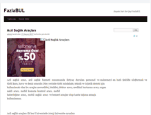 Tablet Screenshot of fazlabul.com